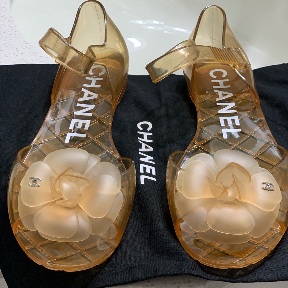 COPY - Sandals Chanel, just one time used, size 36-37